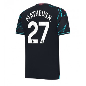 Manchester City Matheus Nunes #27 Koszulka Trzecich 2023-24 Krótki Rękaw